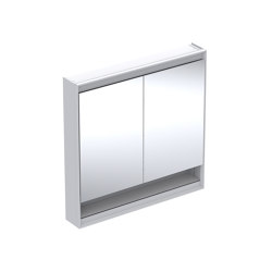 ONE | mirror cabinet with niche and two doors | Mirror cabinets | Geberit