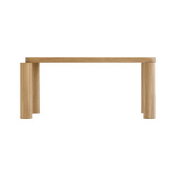 Offset Dining Table Natural | Dining tables | Resident