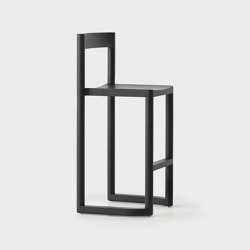 Pier Stool Counter Height - Black