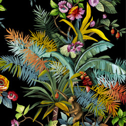 Exotic Jungle Black | Wall coverings / wallpapers | Officinarkitettura