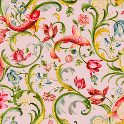 Italian Garden Powder Pink | Wall coverings / wallpapers | Officinarkitettura