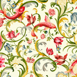 Italian Garden White | Wall coverings / wallpapers | Officinarkitettura