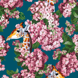 The Hortense Dream Blu Pink | Wall coverings / wallpapers | Officinarkitettura