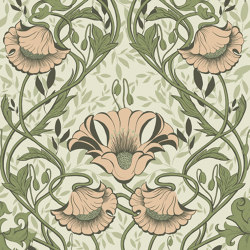 Adèle Faded Roses | Wall coverings / wallpapers | Agena
