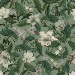 Fleur De Lis Sage | Wall coverings / wallpapers | Agena