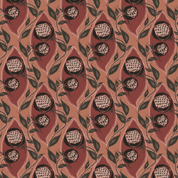 Melograno Baked Cherry | Wall coverings / wallpapers | Agena