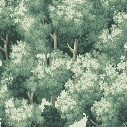 Oak Tree Breeze Green | Wall coverings / wallpapers | Agena