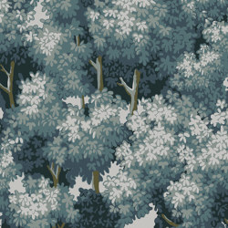 Oak Tree China Blue | Wall coverings / wallpapers | Agena
