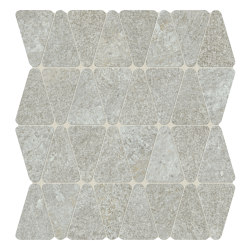 Arkiquartz | Pearl Triangoli Tessere | Ceramic flooring | Marca Corona