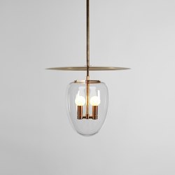 Bell Pendant 02 (Unlacquered Brass) | Suspensions | Roll & Hill