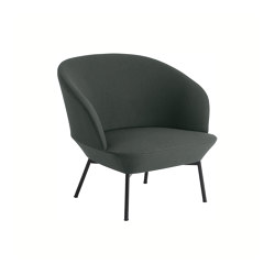 Olso Lounge Chair / Tube Base | Poltrone | Muuto