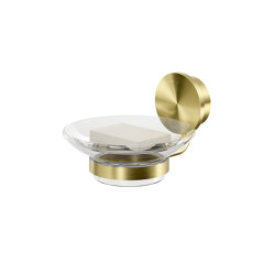 Opal Brushed Gold | Soap Holder Brushed Gold | Bathroom accessories | Geesa