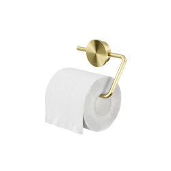 Opal Brushed Gold | Toilettenpapierhalter Ohne Deckel Goldfarben Gebürstet |  | Geesa