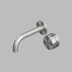 Hb | Wall mounted mixer with spout. | Wash basin taps | Quadrodesign
