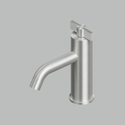 Valvola01 | Deck mounted hydroprogressive mixer | Wash basin taps | Quadrodesign
