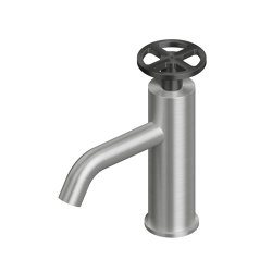 Valvola02 | Deck mounted hydroprogressive mixer | Wash basin taps | Quadrodesign