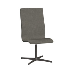 Oxford™ | Chair | 3143T | Textile | 4 star brown bronze base | Chairs | Fritz Hansen