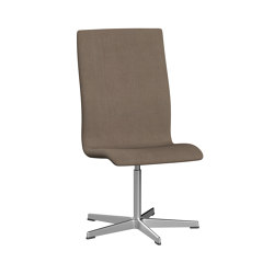 Oxford™ | Chair | 3173T | Textile | 5 star satin polished aluminum base | Chairs | Fritz Hansen