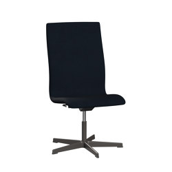 Oxford™ | Chair | 3193T | Textile | 5 star brown bronze base | Chairs | Fritz Hansen