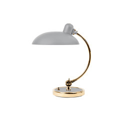 Kaiser Idell™ | 6631-T | Table lamp | Easy grey | Brass | Tischleuchten | Fritz Hansen