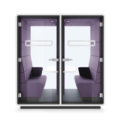 HushTwin | Cabine acoustique | Hyacinth | Room in room | Hushoffice