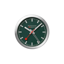 Table clock 125 mm, Park Green Table and Alarm Clock | Clocks | Mondaine Watch