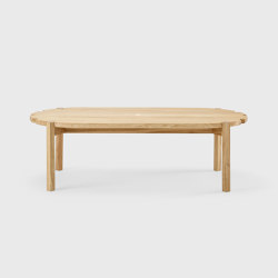 Pinion Side Table, L100, oak, natural oil | Coffee tables | EMKO PLACE