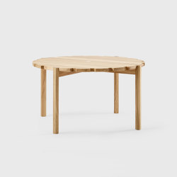 Pinion Side Table, D80, oak, natural oil | Coffee tables | EMKO PLACE
