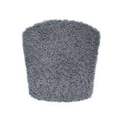 ZigZag cushion bar/juniorchair sheepskin graphite | Home textiles | Hans K