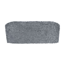 ZigZag cushion bench sheepskin graphite | Cuscini sedute | Hans K