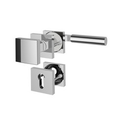 Bauhaus Eckig für Türen | Handle sets | Jatec