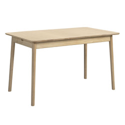 ZigZag table rect 127(53)x75cm ash blonde | Tables de repas | Hans K