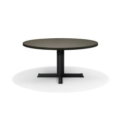 Cross Round Dining Table | Dining tables | QLiv