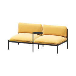 Toom Modular Sofa 2 Seater | Yellow Ochre | Sofas | noo.ma
