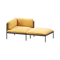 Toom Modular Sofa - 2-Sitzer | Ockergelb