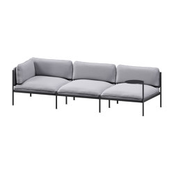 Toom Modular Sofa 3 Seater | Pale Grey