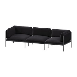 Toom Modular Sofa 3 Seater - Full | Graphite Black | Sofas | noo.ma