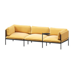 Toom Modular Sofa - 3-Sitzer | Ockergelb | Sofas | noo.ma