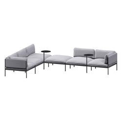 Toom Modular Sofa - 6-Sitzer | Blassgrau