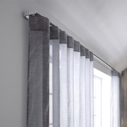 Curtain rods | Luv 20 Aluminium curtain rods | Curtain rails | MHZ Hachtel