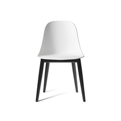 Harbour Side Dining Chair | Black Oak, White Plastic | Chaises | Audo Copenhagen