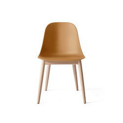 Harbour Side Dining Chair | Natural Oak, Khaki Plastic | Sillas | Audo Copenhagen