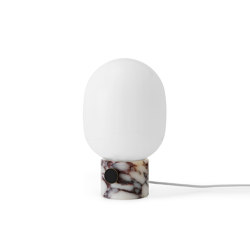JWDA Table Lamp, Calcatta Viola Marble | Table lights | MENU
