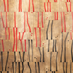 Sincronía en rojo | Wall art / Murals | NOVOCUADRO ART COMPANY