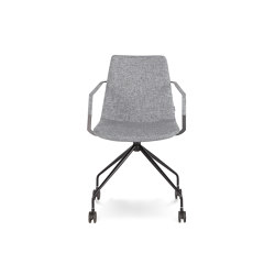 Pera - 4 Prong Swivel with Castors | Chairs | B&T Design