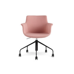 Rego - 5 Prong Spider Office with Castors | Chairs | B&T Design