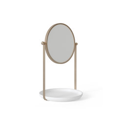 Dahlia free-standing mirror