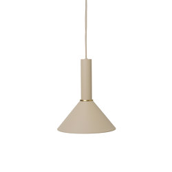 Collect - Cone Shade - Cashmere | Suspended lights | ferm LIVING
