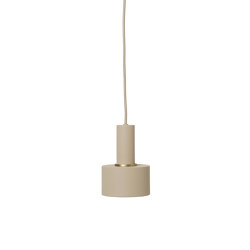 Collect - Disc Shade - Cashmere | Suspended lights | ferm LIVING