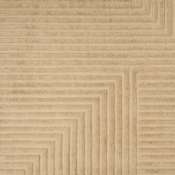 Crease Wool Rug - Large - Light Sand | Rugs | ferm LIVING